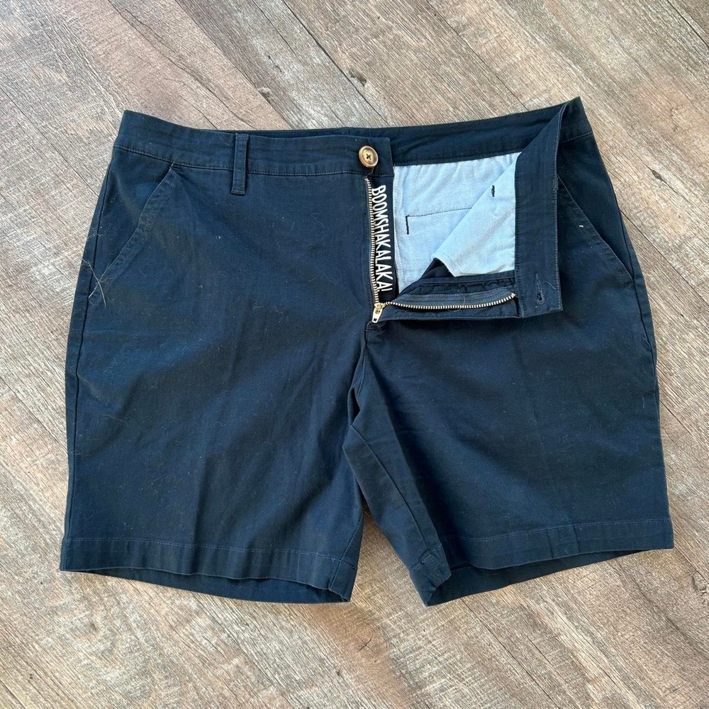 Chubbies Chino Shorts 7" Inseam Cotton Lycra Men's Size 34 Color Blue